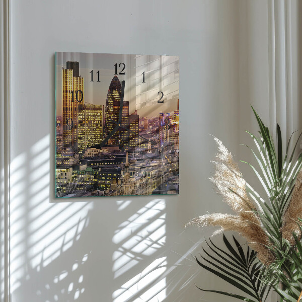 Reloj de vidrio Londres