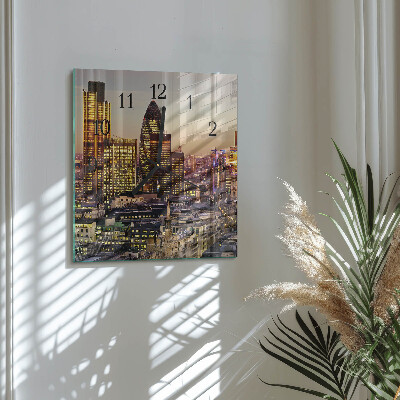 Reloj de vidrio Londres