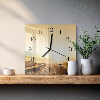 Reloj de vidrio Sendero de playa