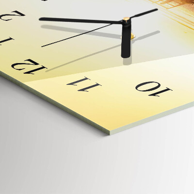 Reloj de vidrio Sendero de playa