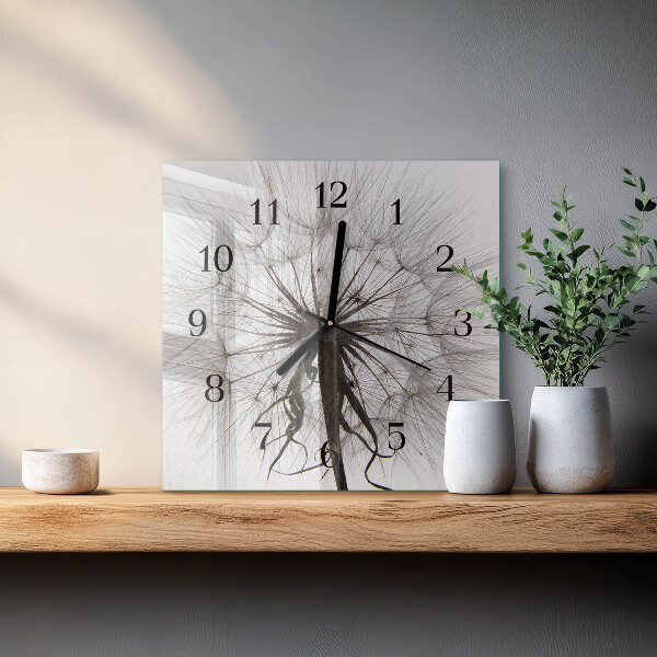 Reloj de vidrio Diente de león