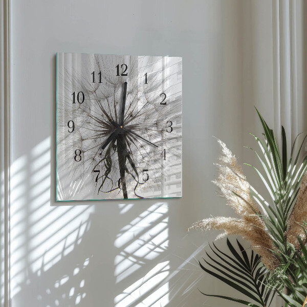 Reloj de vidrio Diente de león
