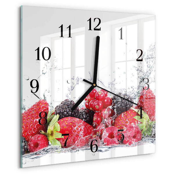 Reloj de vidrio Fruta