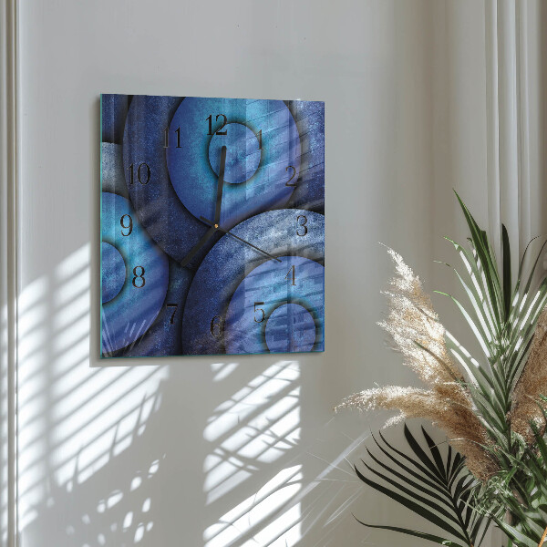 Reloj de vidrio El arte de los círculos