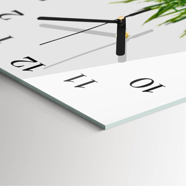 Reloj de vidrio Césped