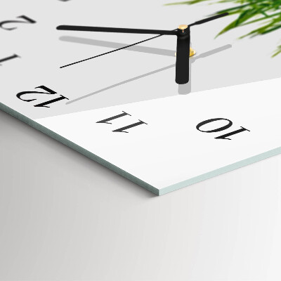 Reloj de vidrio Césped