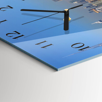 Reloj de vidrio Horizonte de Dubái