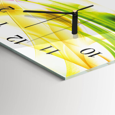Reloj de vidrio Abstracción