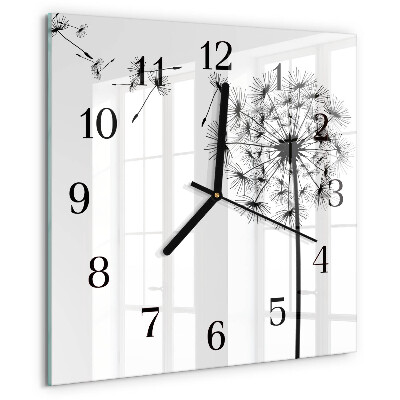 Reloj de vidrio Diente de león