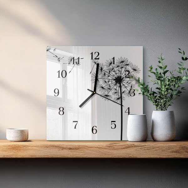 Reloj de vidrio Diente de león