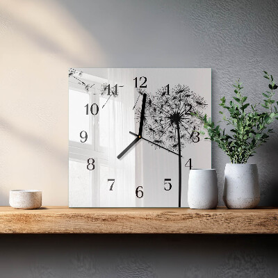 Reloj de vidrio Diente de león