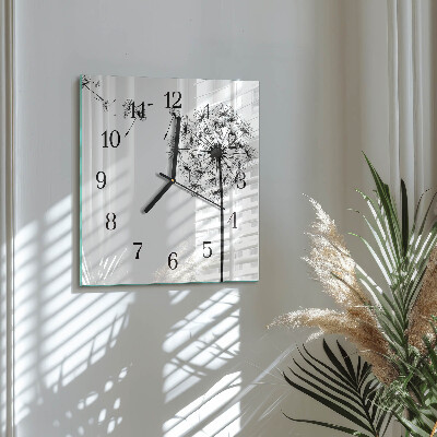 Reloj de vidrio Diente de león