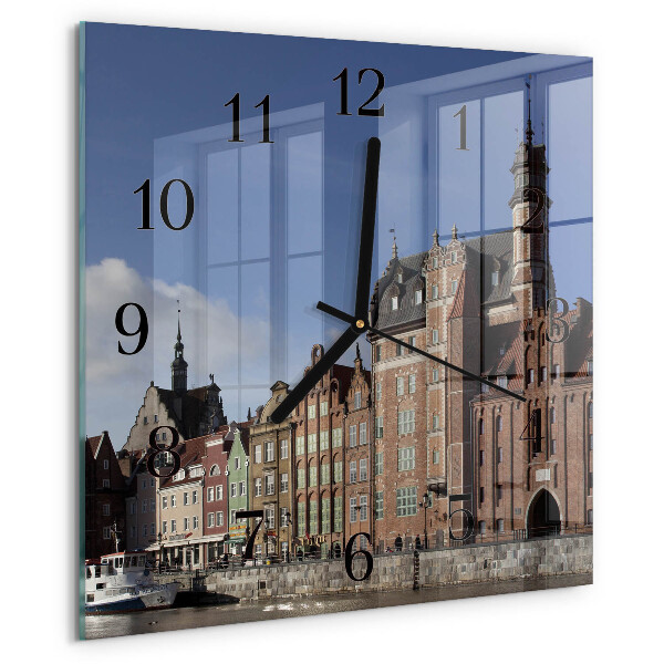 Reloj de vidrio Gdansk