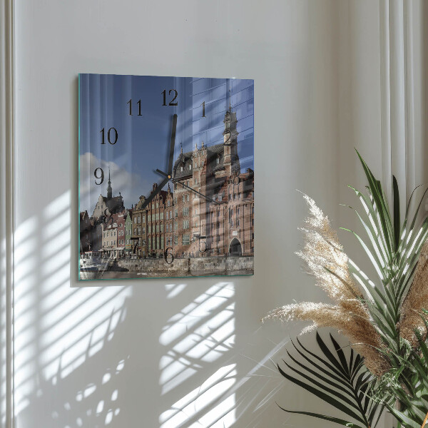 Reloj de vidrio Gdansk