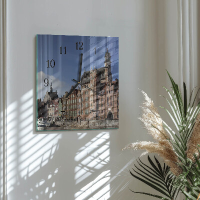Reloj de vidrio Gdansk