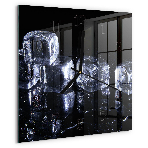 Reloj de vidrio Cubitos de hielo