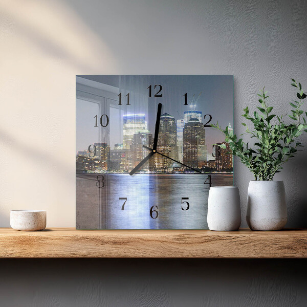 Reloj de vidrio Horizonte