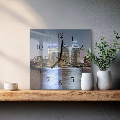 Reloj de vidrio Horizonte