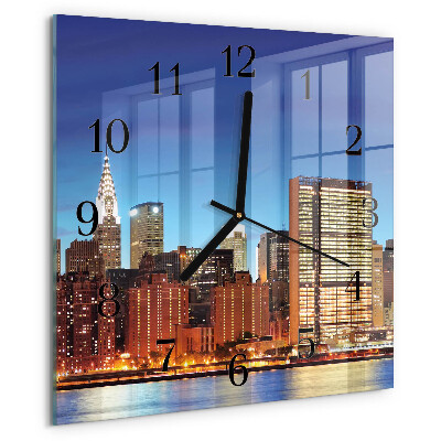 Reloj de vidrio Horizonte
