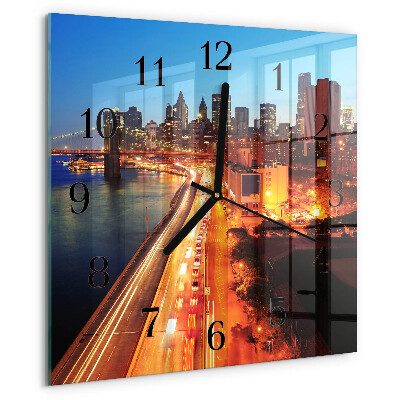 Reloj de vidrio Horizonte