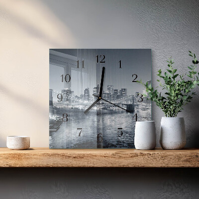 Reloj de vidrio Noche del horizonte
