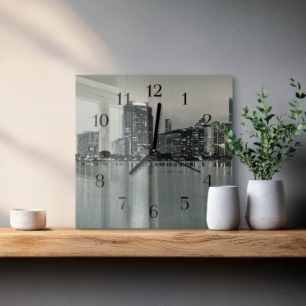 Reloj de vidrio Horizonte