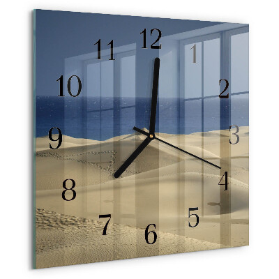 Reloj de vidrio Dunas marinas