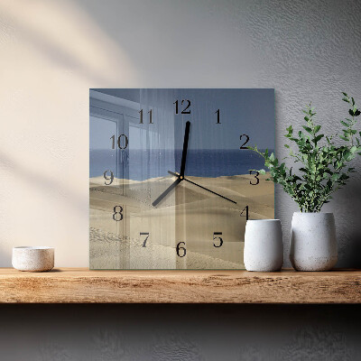 Reloj de vidrio Dunas marinas