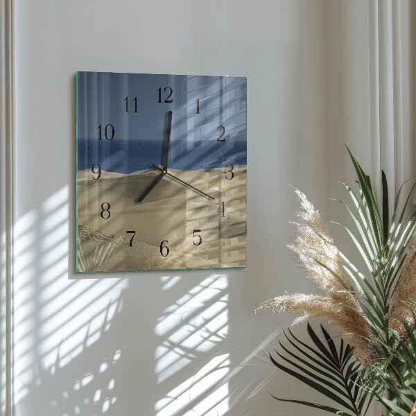 Reloj de vidrio Dunas marinas
