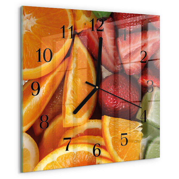 Reloj de vidrio Fruta