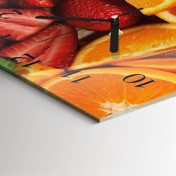 Reloj de vidrio Fruta