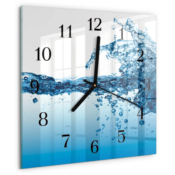 Reloj de vidrio Agua
