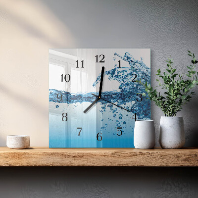 Reloj de vidrio Agua