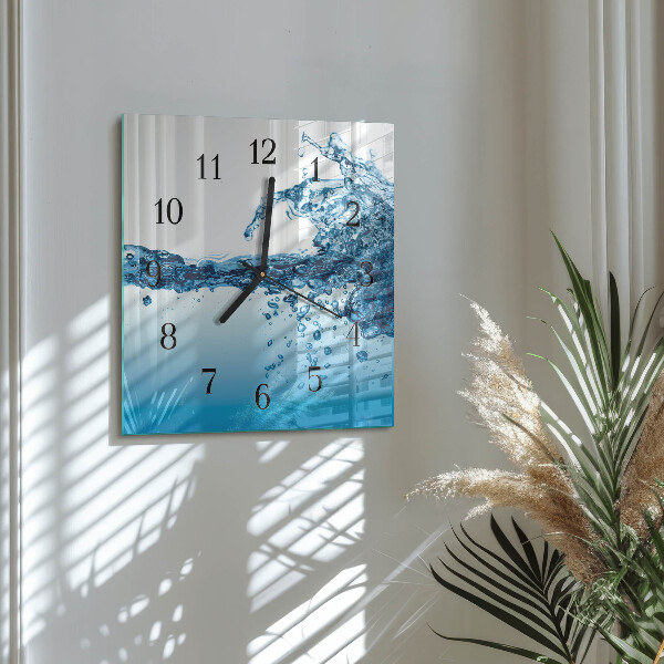 Reloj de vidrio Agua