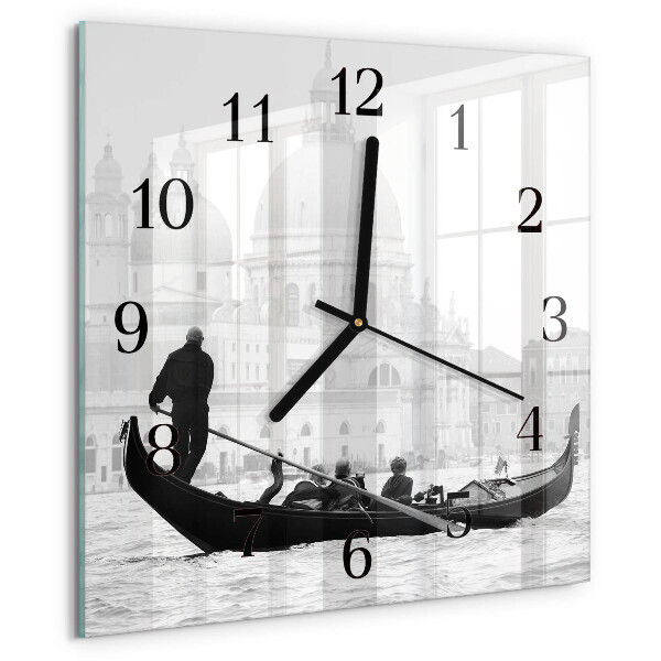Reloj de vidrio El barco veneciano