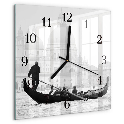 Reloj de vidrio El barco veneciano