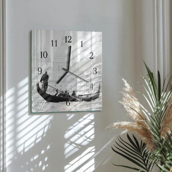 Reloj de vidrio El barco veneciano