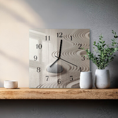 Reloj de vidrio Arena de piedra