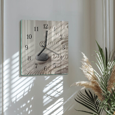 Reloj de vidrio Arena de piedra