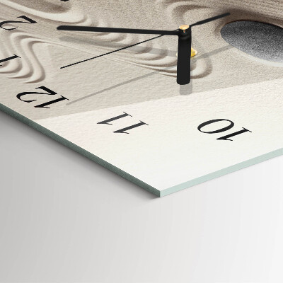 Reloj de vidrio Arena de piedra