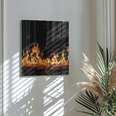 Reloj de vidrio Fuego