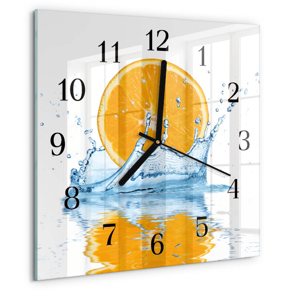 Reloj de vidrio Agua de naranja