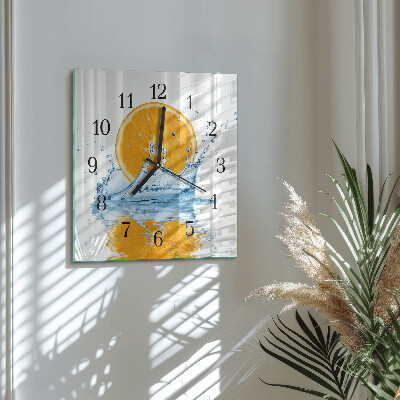 Reloj de vidrio Agua de naranja
