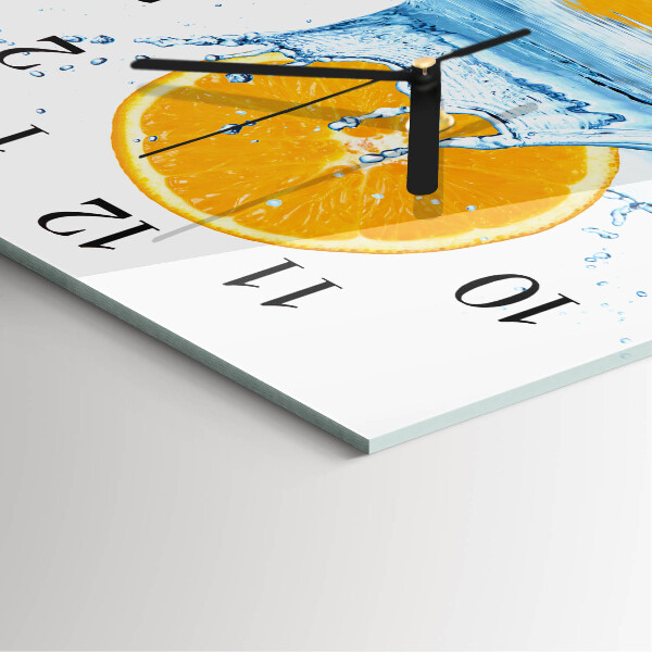 Reloj de vidrio Agua de naranja