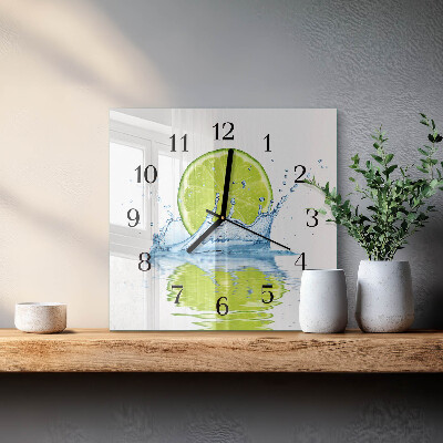 Reloj de vidrio Agua de cal