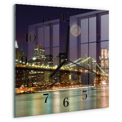 Reloj de vidrio Puente horizontal