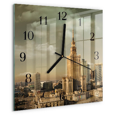 Reloj de vidrio Varsovia