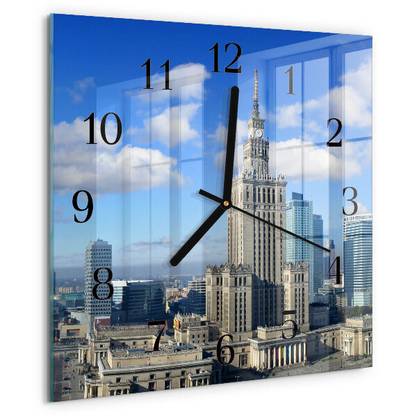 Reloj de vidrio Varsovia
