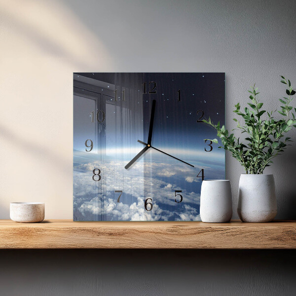 Reloj de vidrio El universo de la Tierra