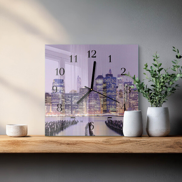 Reloj de vidrio Horizonte